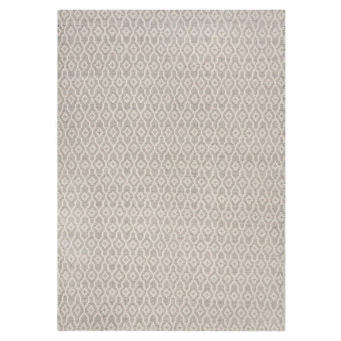 Tapis en laine DREAM Gris/Ivoire