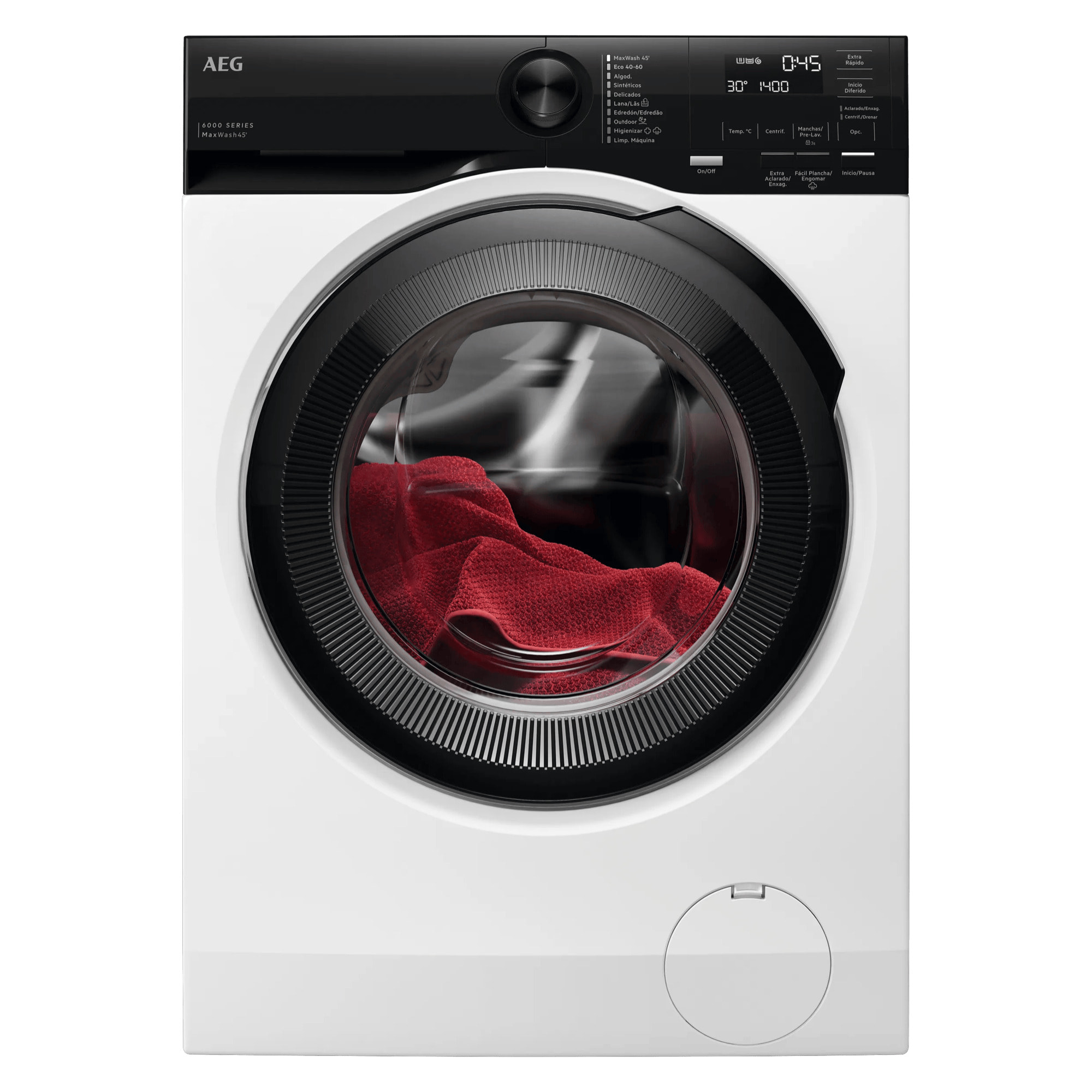 AEG Lavadora de libre instalación Serie 6000 ProSense® de 10.5 kg LFE6G54H4B