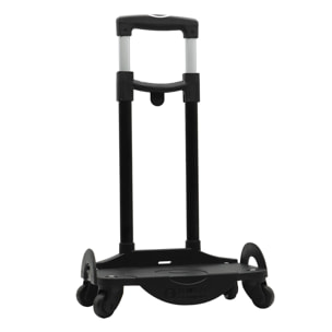 Naruto Cloud zaino primario doppio scomparto + trolley con protezione laterale e stopper anteriore, 4 ruote multidirezionali.