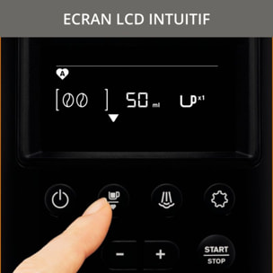 Expresso Broyeur KRUPS pack EA8168F2 + 500g café en grains