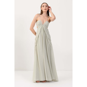 Kocca - Abito con cut-out e volants Donna