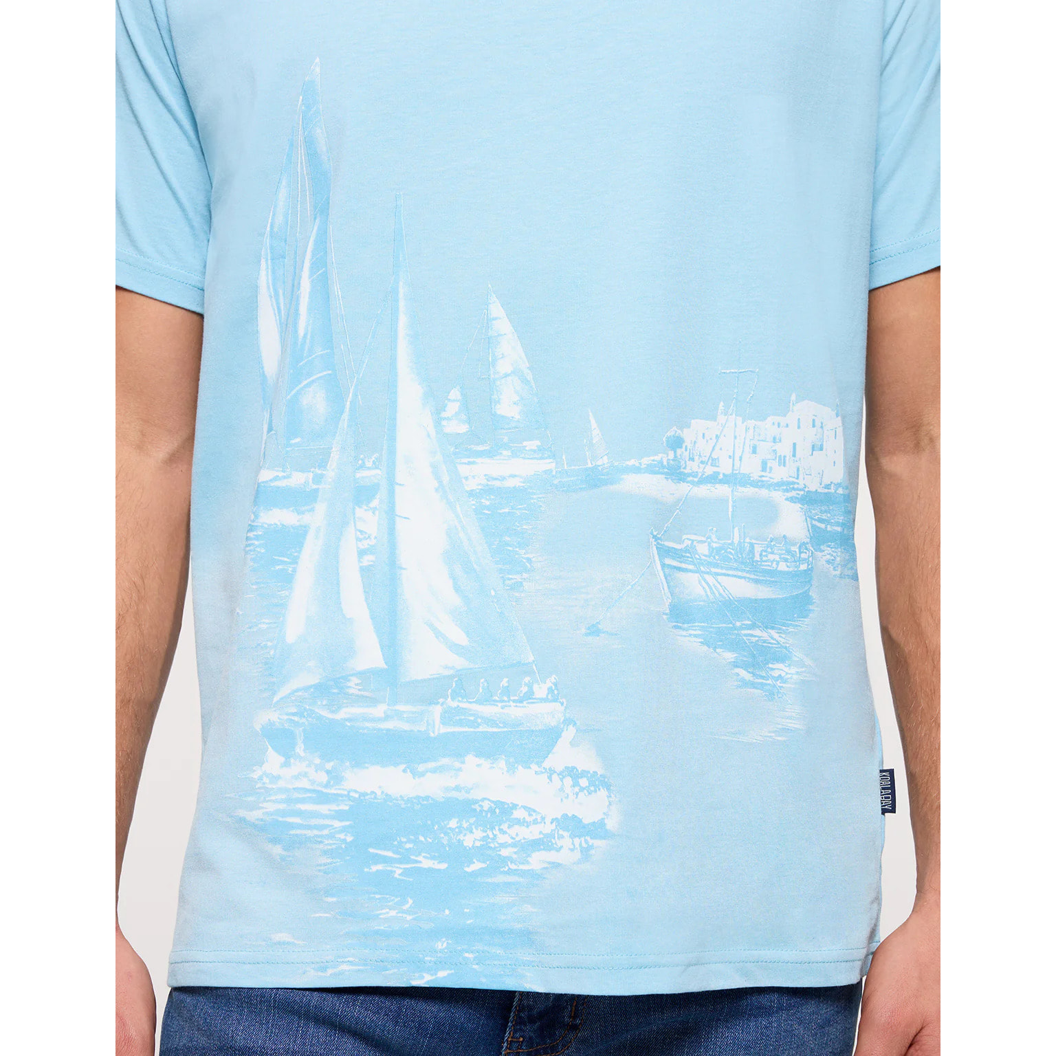 Camiseta Manga Corta Azul - Mainboat