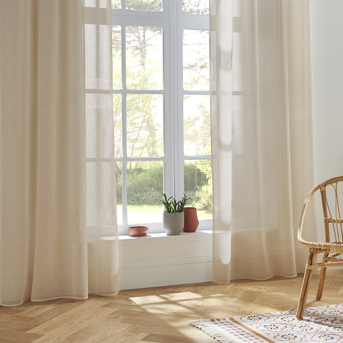 Voilage - beige - 140x240 cm