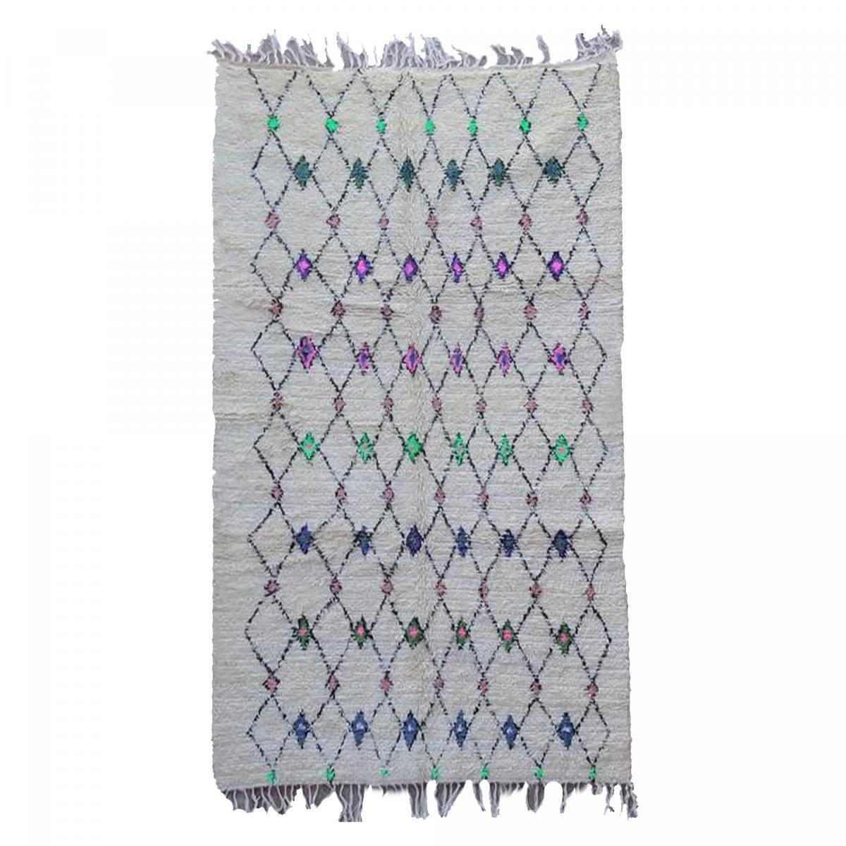 Authentique tapis berbère fait main en laine SIFE