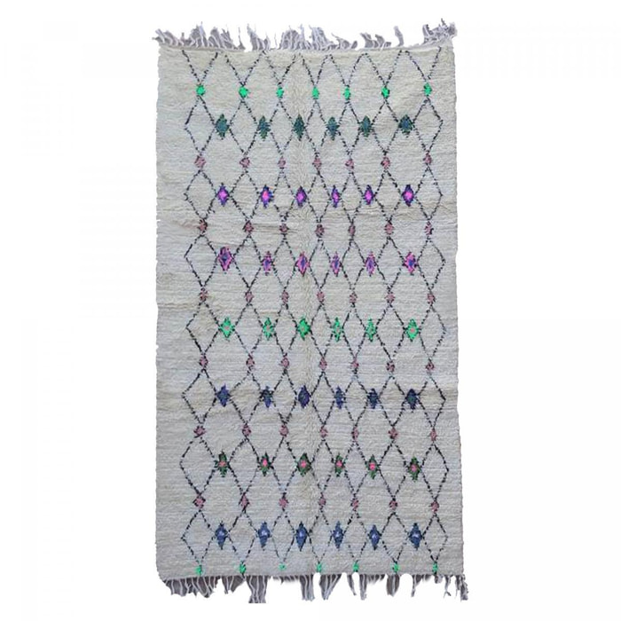 Authentique tapis berbère fait main en laine SIFE