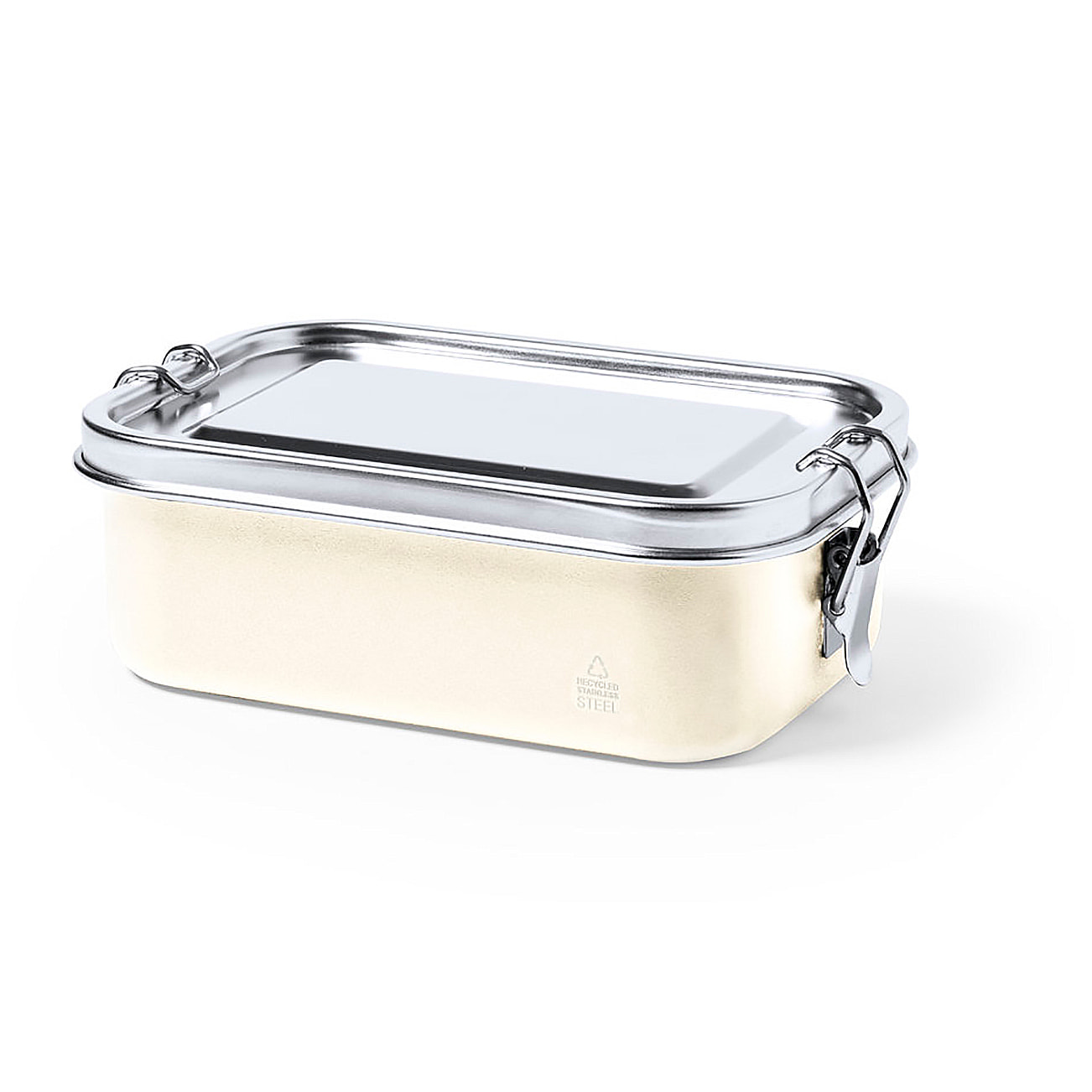 Fiambrera acero inox 750 ml. Cierre Seguridad