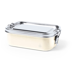 Fiambrera acero inox 750 ml. Cierre Seguridad