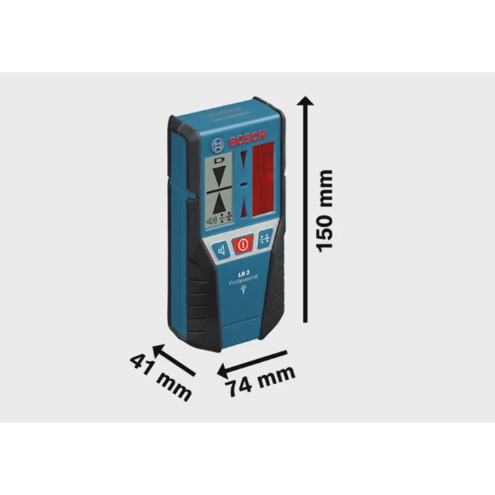 Cellule de réception laser BOSCH LR 2 Professional - 0601069100