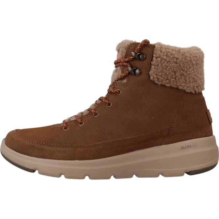 Botines Mujer de la marca SKECHERS  modelo GLACIAL ULTRA - WOODLANDS Brown