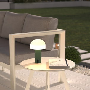 Lampe USB d extérieurled "Jany" vert olive H22cm