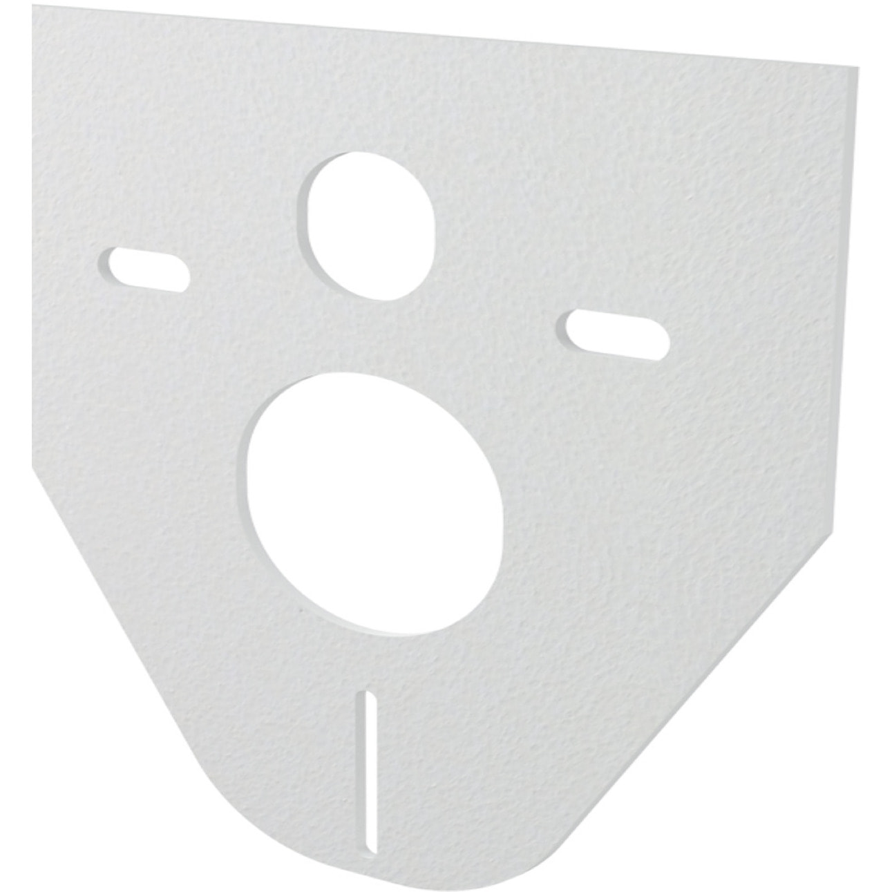 Set jeu de manchettes pour cuvette suspendue + isolation phonique Alca pour WC et bidets suspendus (152.426.46.1-SET)