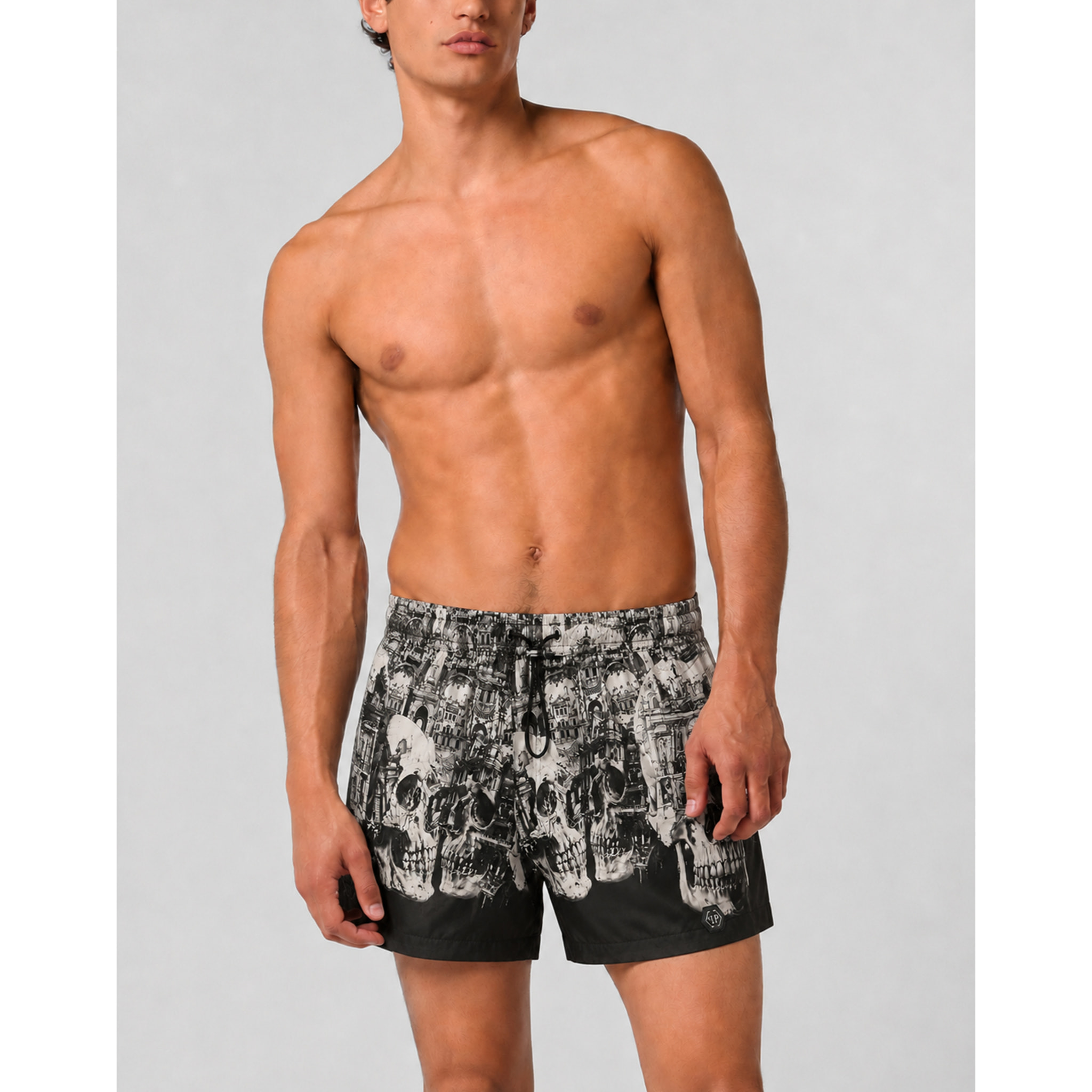 PHILIPP PLEIN Pantalones cortos SKULL