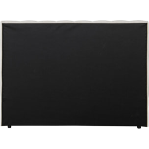 Tête de lit en tissu texturé "Val Thorens" - Beige - 160 cm