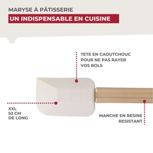 Maryse de pâtisserie et de cuisine manche en résine de 52 cm Fackelmann