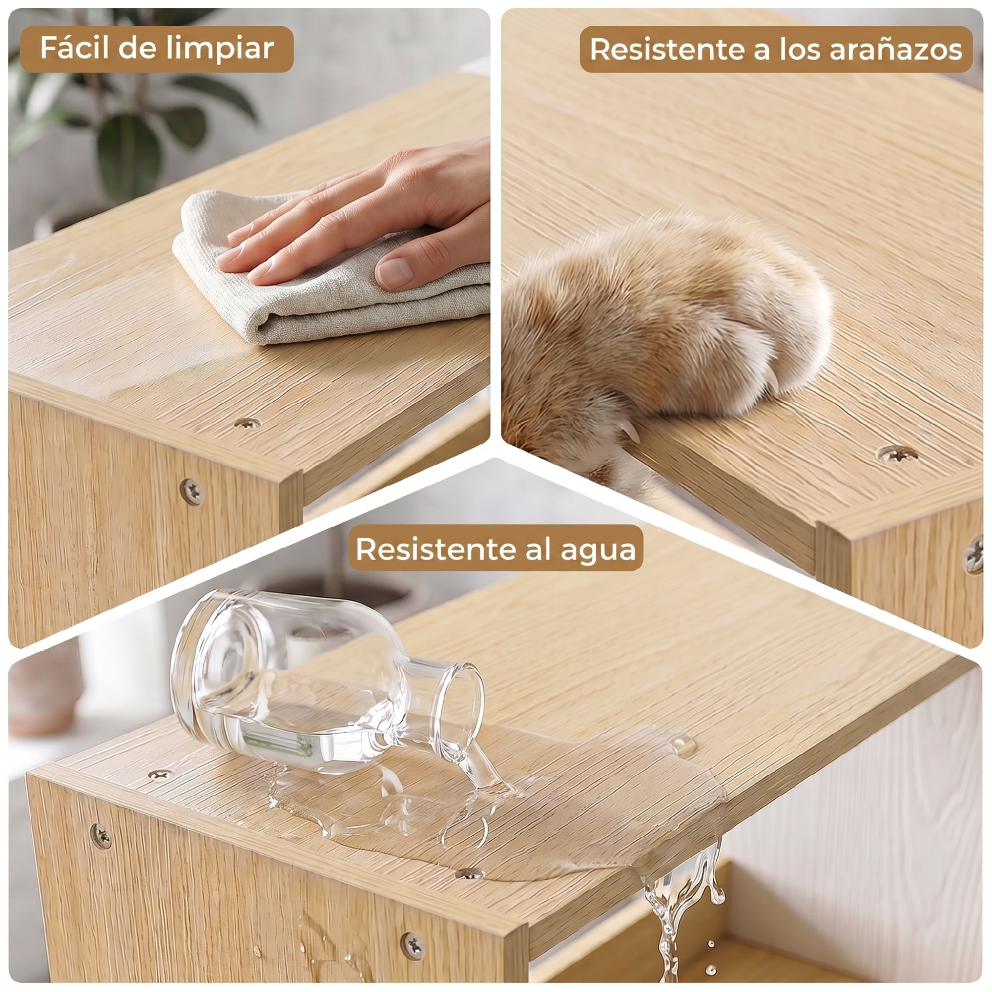 Estantería Expandible 5 Niveles, Librería para Libros Giratoria 350°, Ancho Ajustable, Convertible en en L, Recta o Compacta para Salón, Dormitorio, Estudio 111,5x23,8x163,7 cm Natural y Blanco