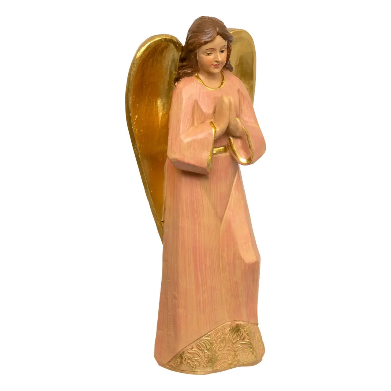 Lot de 10 santons pour crèche de Noël H.15cm résine