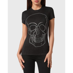 PHILIPP PLEIN Camiseta Cuello Redondo SKULL