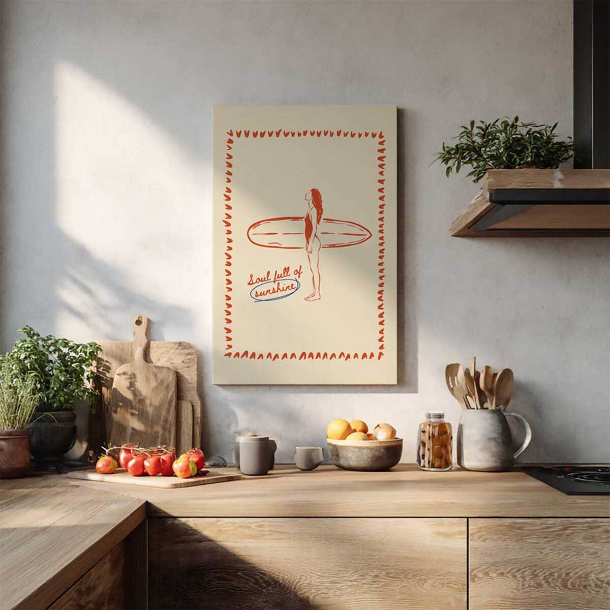 Tableau Soul Full of Sunshine Toile imprimée