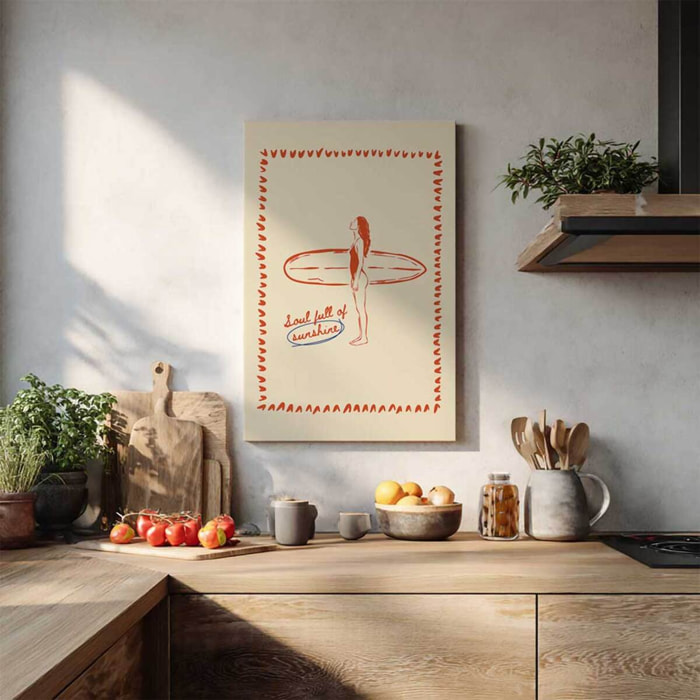 Tableau Soul Full of Sunshine Toile imprimée