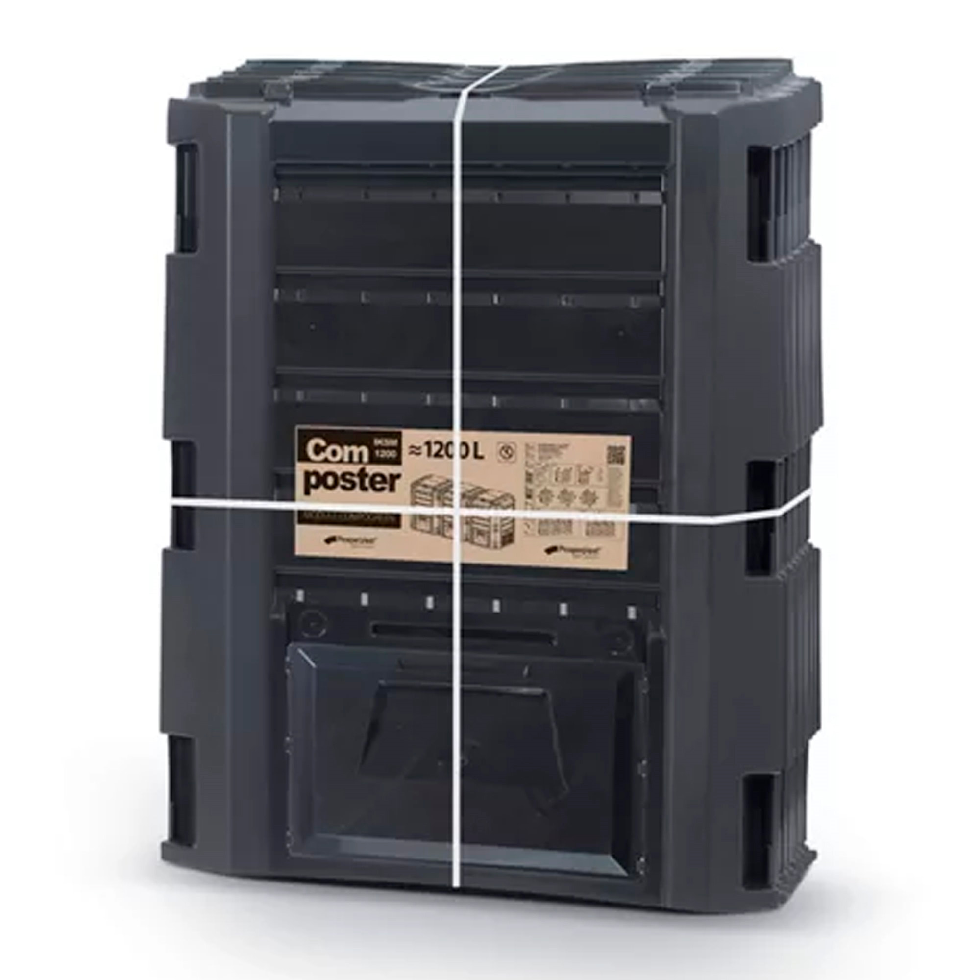 Planta de compostaje module compogreen 1600l., dimensiones (mm) 2610x719x826, color negro