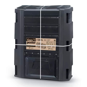 Planta de compostaje module compogreen 1600l., dimensiones (mm) 2610x719x826, color negro