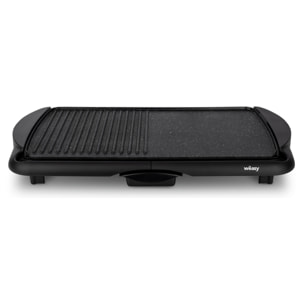 Parrilla 2 en 1, Plancha, 2000 W.