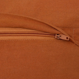 Coussin Mira 40x40cm terracotta