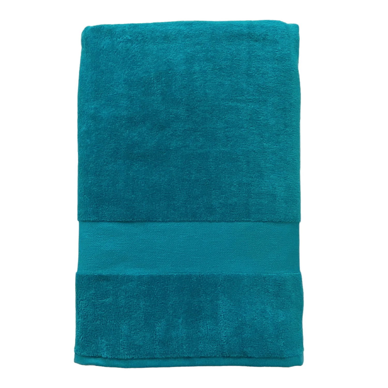 Serviette de bain L éponge velours unie - Classy Lake - 500g/m²