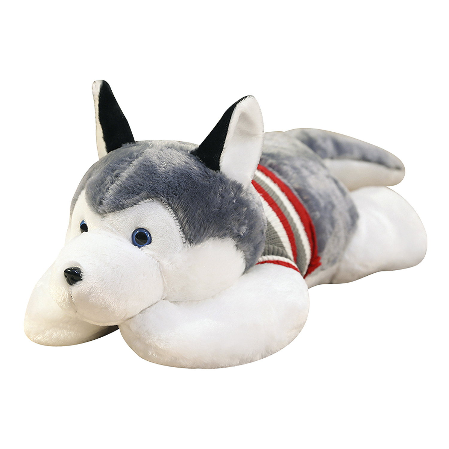 Cuscino extra-morbido e soffice design Husky 100cm.