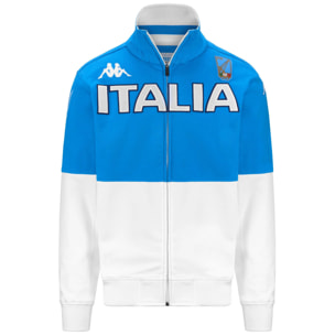 Kappa - Sudaderas Hombre Azul - Eroi Jkt Italia Fis