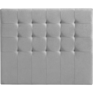 Cabecero de madera tapizado en tela para cama de 90 107x132