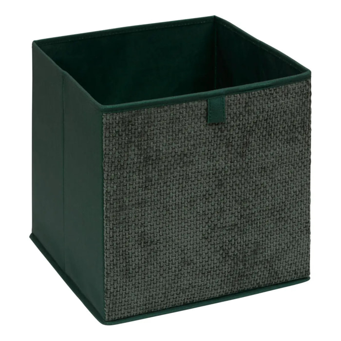 Boîte Mix'N Modul carré pliable 31x31cm vert kaki