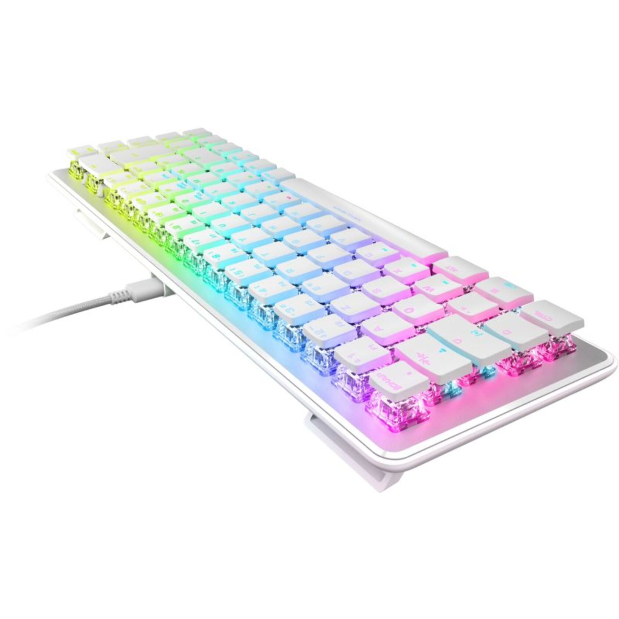 Clavier gamer TURTLE BEACH Vulcan II Mini Blanc Linear FR
