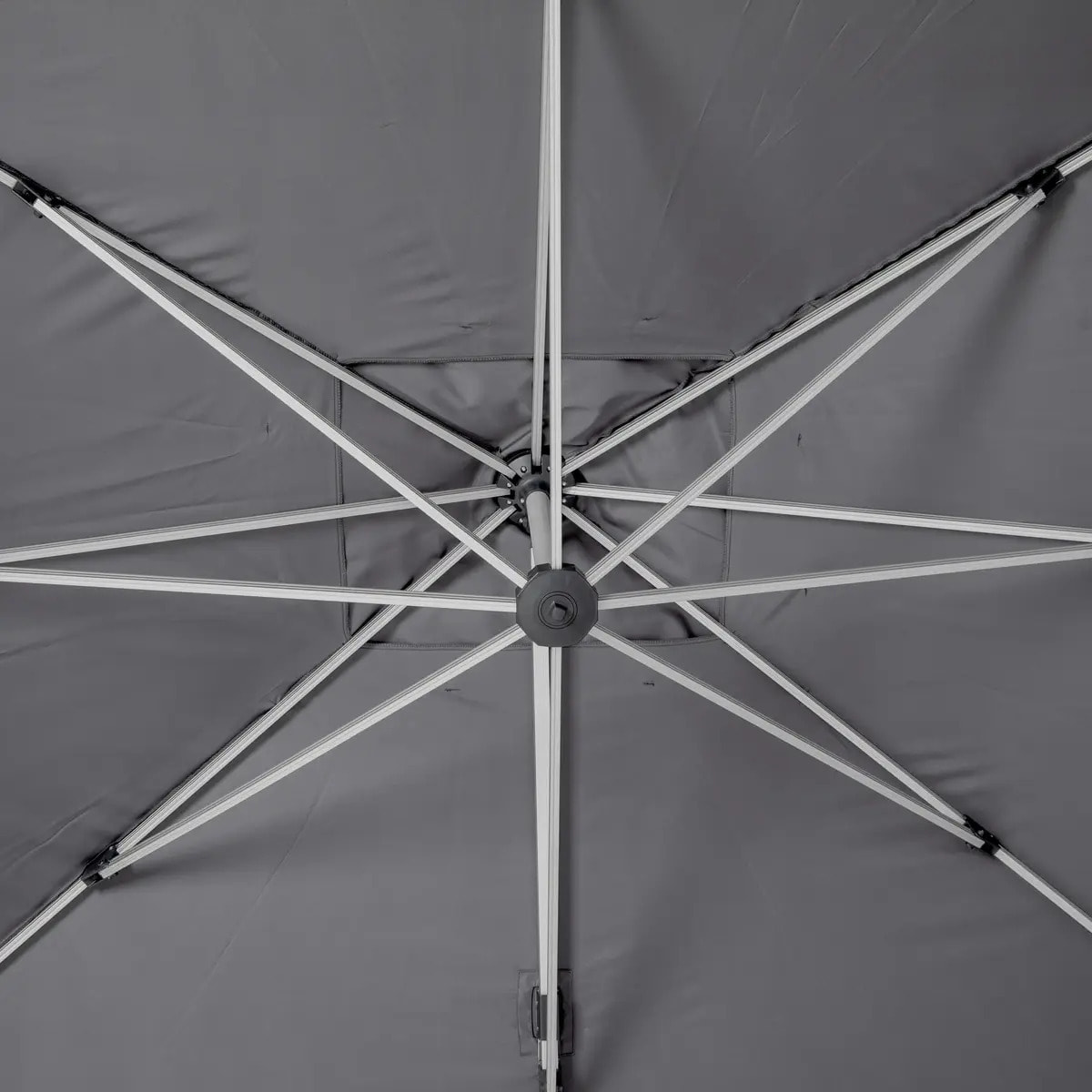 Toile de parasol "Equador" ardoise 4x3m en polyester