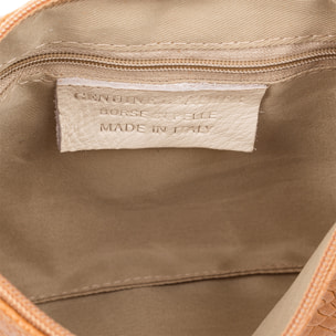 Deanna Borsa a mano Donna.Pelle autentica Camoscio Inciso Serpente