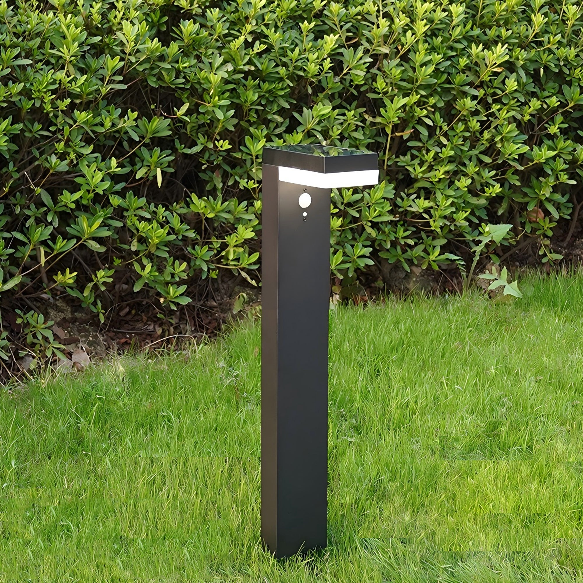 Potelet solaire CENOVA TALL Gris H50cm 600LM