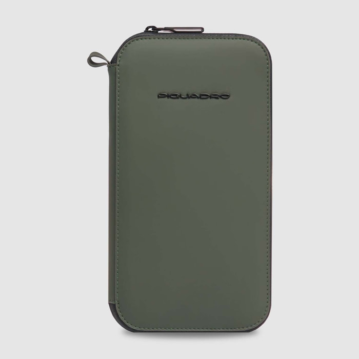 Piquadro Porta passaporto con zip