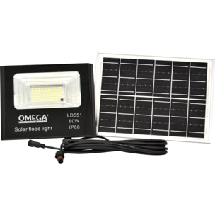OMEGA Floodlight ad Energia Solare 60W