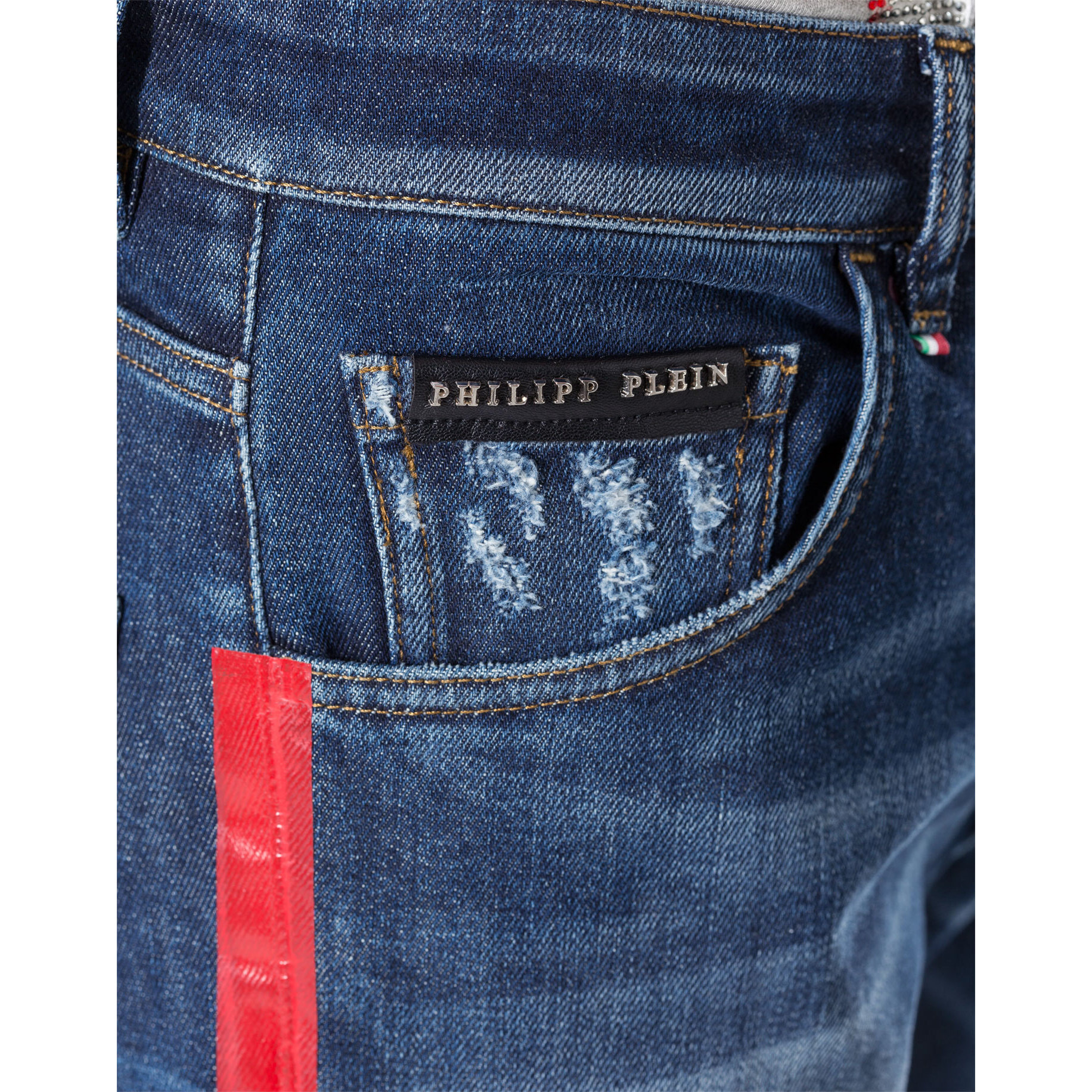 PHILIPP PLEIN super straight cut "hate song"