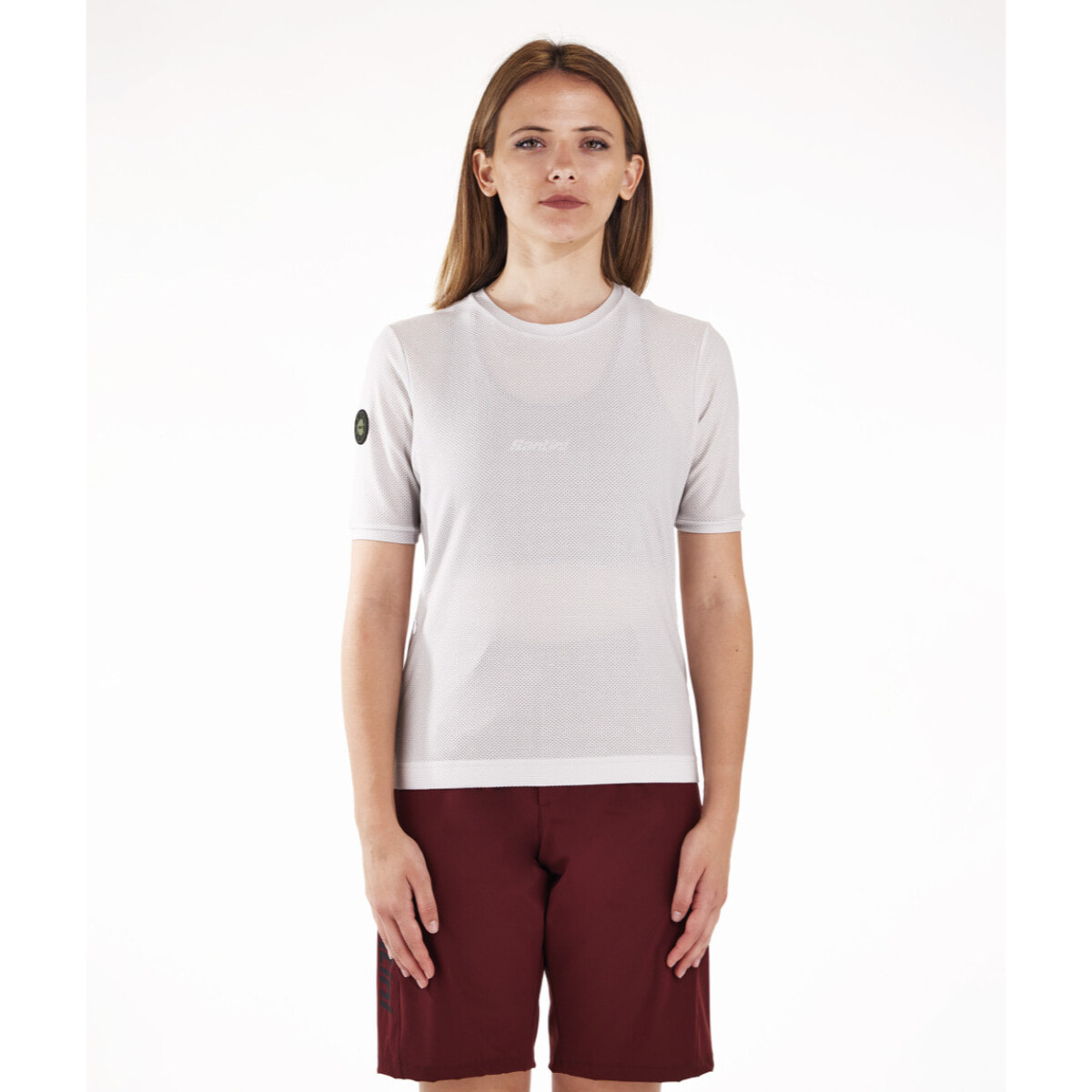 Stone Delta - Tech T-Shirt Donna - Beige - Donna