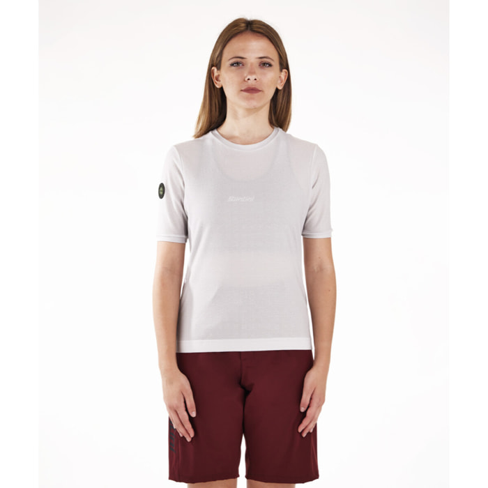 Stone Delta - Tech T-Shirt Donna - Beige - Donna