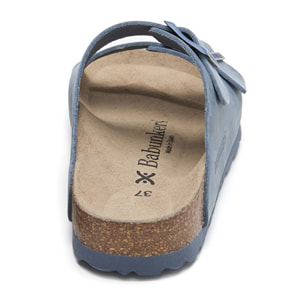 SANDALIA BABUNKERS AZUL