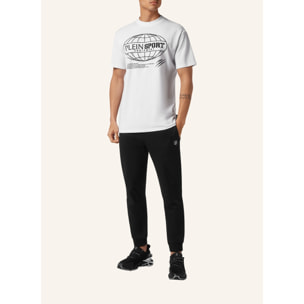 PLEIN SPORT T-Shirt Round Neck Ss GLOBAL EXPRESS EDITION