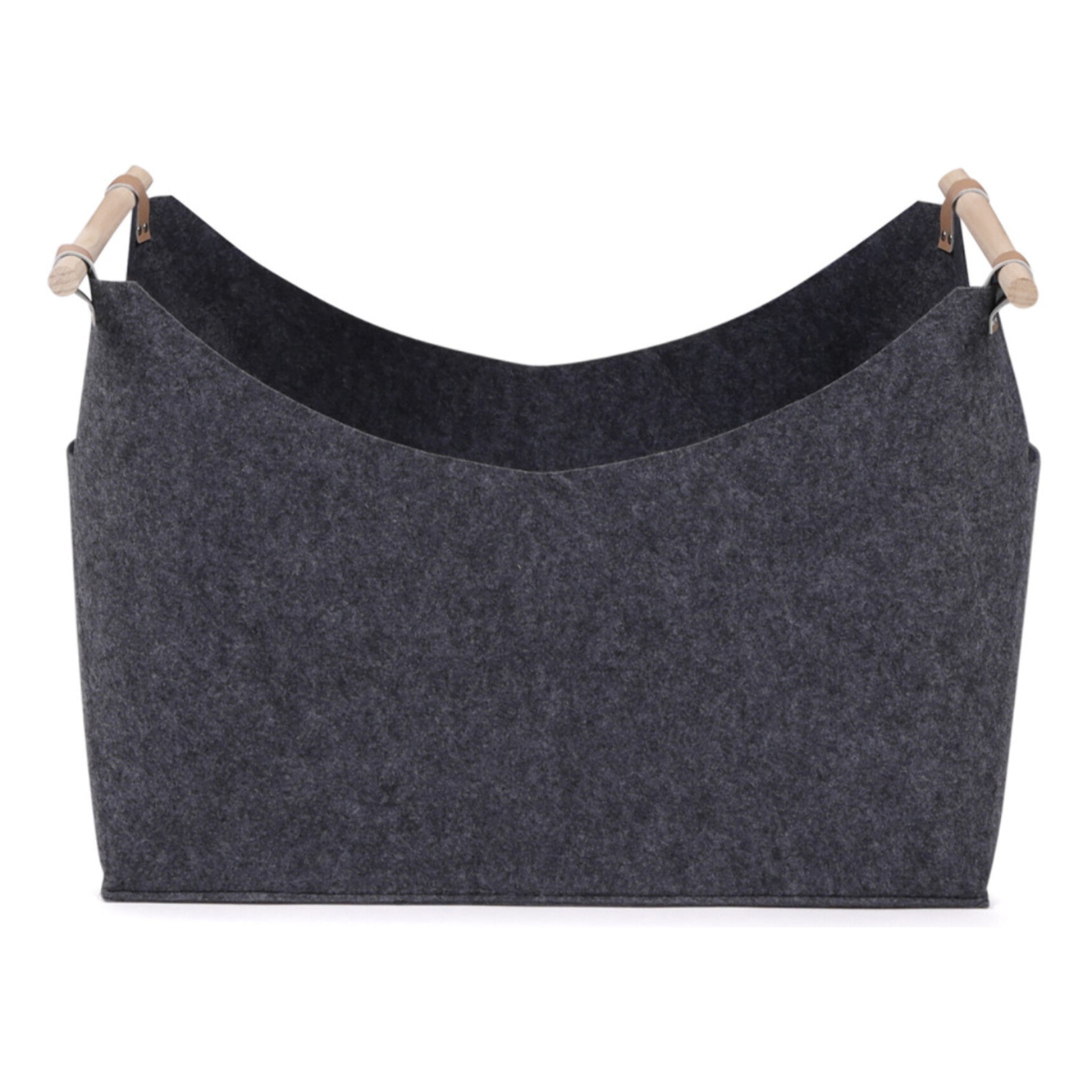 Sac de transport pour bûches en feutrine