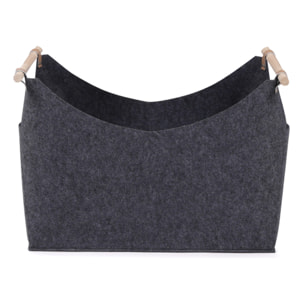 Sac de transport pour bûches en feutrine