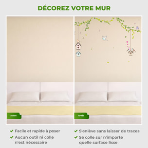 Stickers Muraux décoration adhésifs Petits Oiseaux
