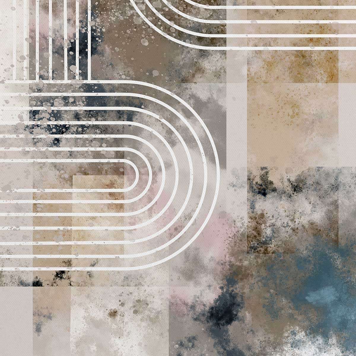 Tableau abstract Arc Alto Tableau alu Dibond