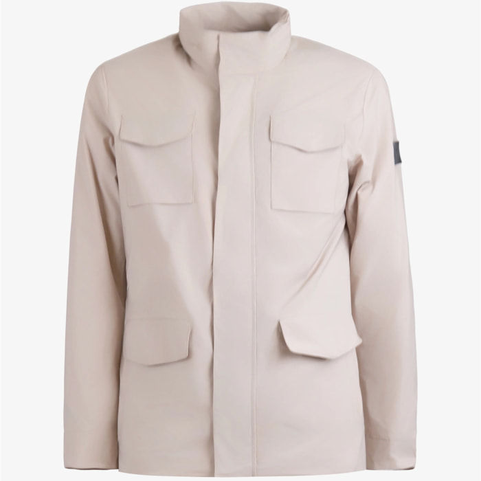 Giacca Esercito con zip kaki uomo