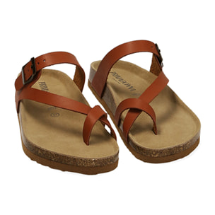 Zapatillas de coñac Fussbett