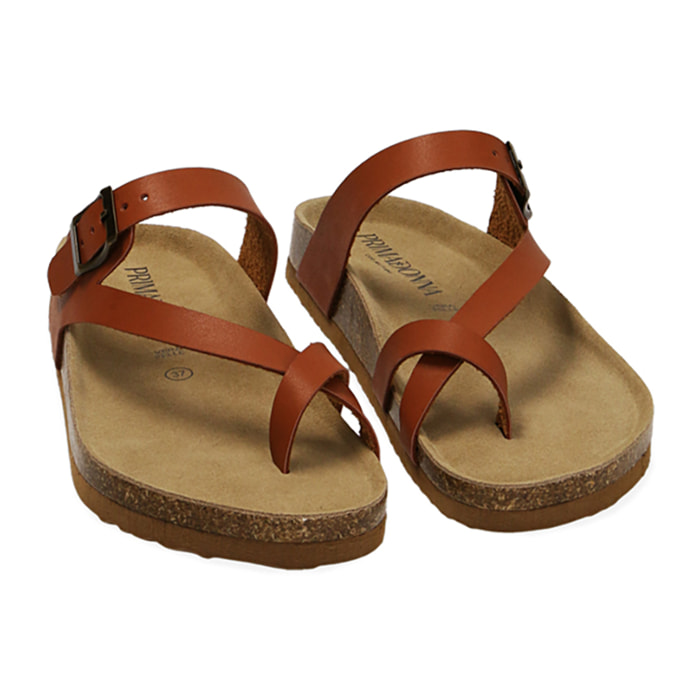 Zapatillas de coñac Fussbett